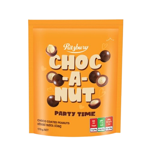 Choc-A-Nut Party Pk 170g