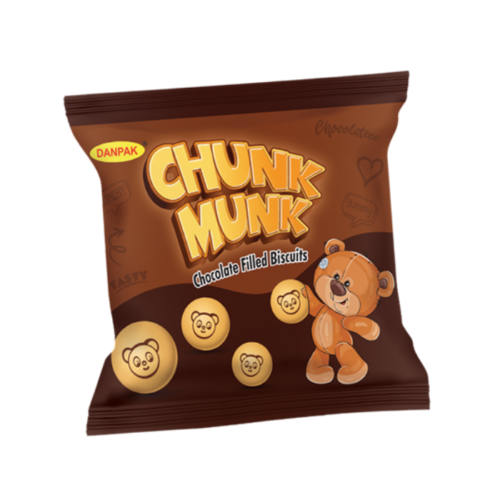 Chunk Munk Choco Filled Biscuit