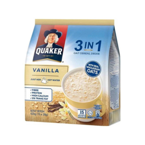 Quaker 3in1 Vanilla 15nos pk single