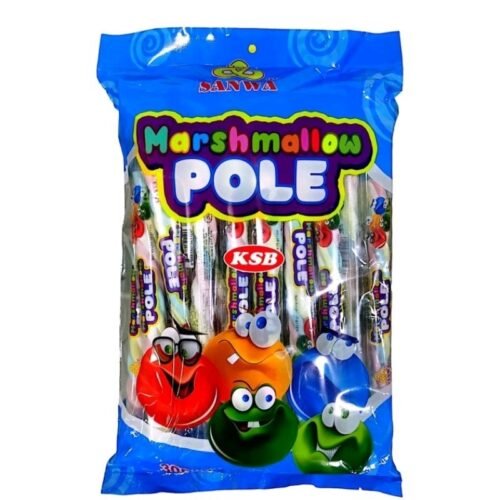 Sanwa Marshmallow Stick (30nos pk)