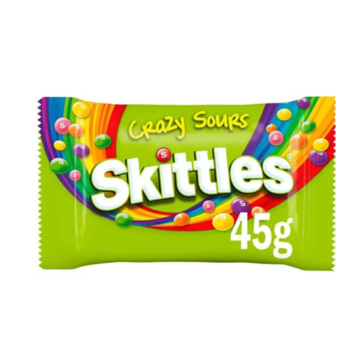 Skittles Crazy Sour Candy 45g